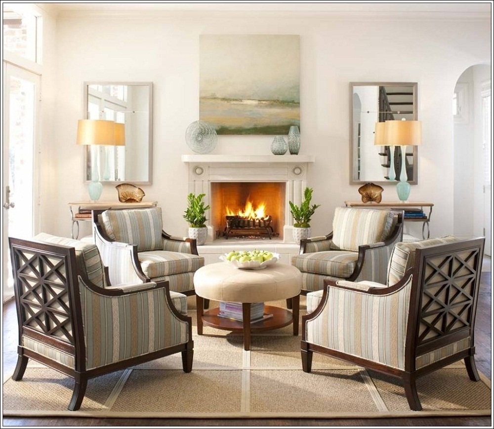 Amazing Interior Design Create Magic With Four Chairs In Living Room  Living Room Armchairs