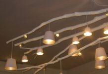 Gợi ý trang trí đèn cực ấn tượng với vật liệu gỗ
