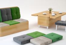 Sofa đa năng cho phòng khách độc đáo