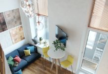 Căn hộ có tầng lửng trong phạm vi chỉ 15m2 với nội thất đáng học hỏi