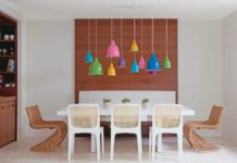 Những chiếc ghế với thiết kế độc đáo sẽ giúp phòng ăn nhà bạn thêm phần mới mẻ.