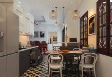 Thiết kế căn bếp mang phong cách Vintage ấm cúng