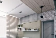 Căn hộ với 21m2 thiết kế đẹp miễn chê cho 3 người ở