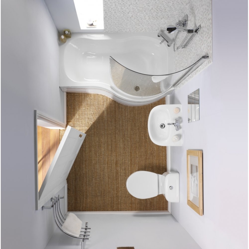 White Interior Design For Small Bathroom To Make Your Small Bathroom Look Large Regarding Small Bathroom Interior Design Ideas Intended For - CoverageHD.com