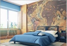 Những tấm bản đồ đẹp mắt cho nhà bạn thêm thú vị