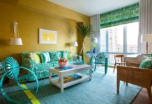 Tạo điểm nhấn ấn tượng cho phòng khách với thiết kế sofa sắc màu vô cùng độc đáo