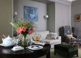 Ấn tượng với căn hộ đẹp và duyên dáng hơn nhờ biết sử dụng họa tiết