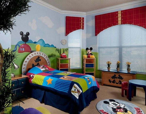 Ý tưởng thiết kế phòng ngủ từ cảm hứng phim hoạt hình Disney cực ...