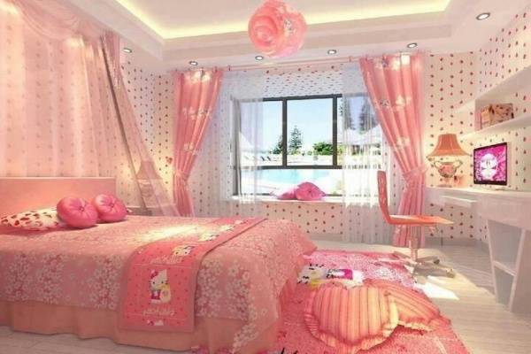 Yêu hơn với những phòng ngủ bé gái xinh như phòng công chúa | Thế ...