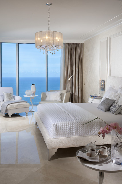 Thật tuyệt vời với những thiết kế phòng ngủ có hướng nhìn ra biển ...