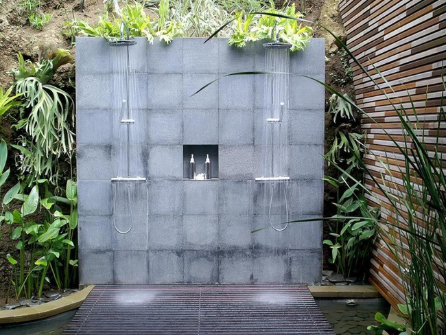 Nhà tắm ngoài trời, cách đơn giản để mang thiên đường vào không gian sống - Ảnh 8.