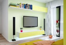 Nhờ nhiều gam màu trẻ trung, căn hộ 90m2 này đã tạo được sự sinh động cho không gian sống. can ho tuoi tre (6)