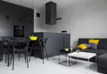 “Không rời mắt” được khỏi vẻ nam tính của căn hộ điểm nhấn neon đẹp mắt. can ho nam tinh