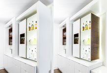 Nhờ có hệ thống tủ đa năng này mà nhà “chật ních” vẫn đảm bảo rộng thoáng bất ngờ. he tu tien nghi