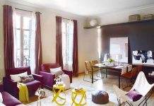 Căn hộ phong cách retro rộng 90m2 của cặp đôi Barcelona sẽ khiến bạn đi từ bất ngờ này đến bất ngờ khác. can ho 90m2