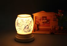 Vừa thơm vừa đẹp với những mẫu thiết kế đèn tinh dầu xinh lung linh. den xong tinh dau