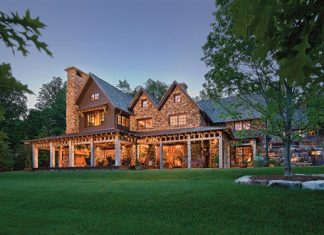 ngoi nha phong cach rustic