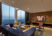Thỏa thích ngắm nhìn căn hộ penthouse 250m2 của anh chàng độc thân “giàu sụ” tọa lạc tại khu đô thị xanh Hà Nội. penthouse dep