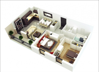 mau can ho 60m2