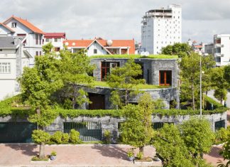 “Há hốc mồm” với ngôi nhà ở Quảng Ninh ấn tượng được xây từ cây và đá. nha doc o quang ninh