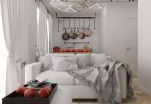Dù thiết kế với phong cách tối giản nhưng căn hộ 29m2 vẫn “say đắm” lòng người. can ho 29m2