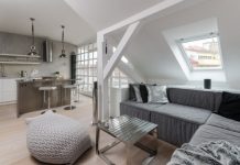 Căn hộ 80m2 vẫn đảm bảo tiện nghi và sang trọng nhờ thiết kế phong cách tối giản. can ho 80m2 phong cach toi gian