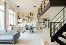 Căn hộ tầng lửng đẹp “miễn chê” dù diện tích nhỏ nhưng lại là không gian sống của gia đình 5 người. can ho tang lung cua gia dinh 5 nguoi
