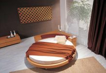Muốn phòng ngủ đơn giản mà vẫn “sang chảnh”, hãy chọn ngay giường tròn! giuong tron