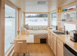 Có 14m2 thôi mà ngôi nhà này đủ tiện nghi, lại lãng mạn và view làm “say” lòng người. ngoi nha 14m2 co view dep