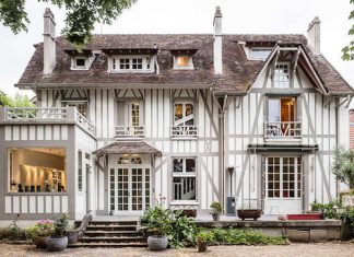 Ngôi nhà nhìn bên ngoài trông như lâu đài cổ tích nhưng bên trong lại hiện đại đến không thể tin được. ngoi nha co tich hien dai