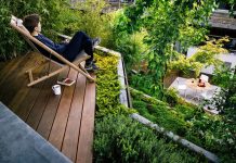 Thiết kế vườn ruộng bậc thang độc đáo này sẽ khiến bạn bị đánh lừa thị giác ngay từ lần đầu tiên trông thấy. vuon thiet ke thanh ruong bac thang