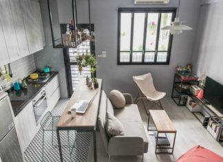 Căn hộ chỉ có 30m2 nhưng cũng đủ làm bất kỳ ai nhìn cũng “chìm đắm” can ho 30m2