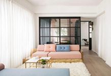 can ho 30m2 mau hong