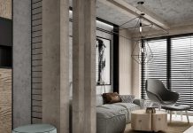 Phong cách công nghiệp, nghe có vẻ khô cằn nhưng căn hộ 33m2 dưới đây lại đẹp đến khó tin. sanh phong cach bac au