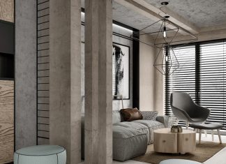 Phong cách công nghiệp, nghe có vẻ khô cằn nhưng căn hộ 33m2 dưới đây lại đẹp đến khó tin. sanh phong cach bac au