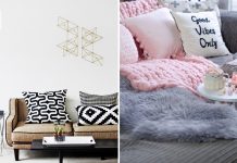 Chỉ với một vài chiếc gối tựa lưng bằng len, phòng khách của bạn sẽ trở nên đẹp ấn tượng hơn bao giờ hết.