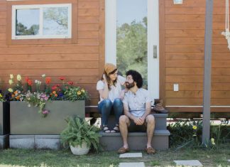 Khám phá không gian sống tươi trẻ dù chỉ 28m2 của cặp vợ chồng trẻ. ngoi nha 28m2 cua vo chong moi cuoi