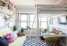 Chỉ có 30m2 nhưng căn hộ này có cả góc thiền và khu vườn “mướt xanh” mát mắt. can ho 30m2