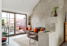 Khám phá căn hộ gác mái 38m2 dưới đây có thể khiến bạn phải thốt lên vì quá ấn tượng. can ho 38m2 gac mai