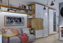 Căn hộ 17m2 nhờ dùng nội thất mà trở nên rộng “bất thường” can ho 17m2