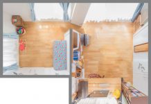 Chỉ với 20m2 nhưng căn hộ này vẫn là tổ ấm đầy tiện nghi của gia đình 3 người, bạn có tin nổi không? can ho 20m2