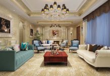 Khám phá nét đẹp ấn tượng của phong cách Baroque đậm chất Ý bên trong những căn phòng tiếp khách. phong khach phong cach Baroque