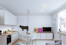 Căn hộ 25m2 dù nhỏ nhưng vẫn thoải mái và tiện nghi nhờ thiết kế mở can ho 25m2